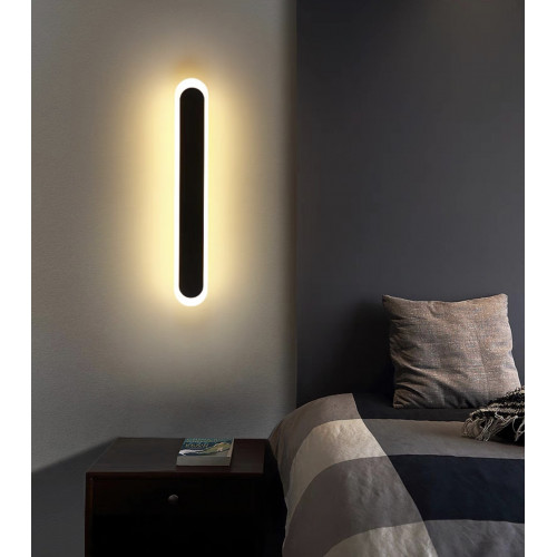 Настінний світильник Lunga Sconce 600 BK